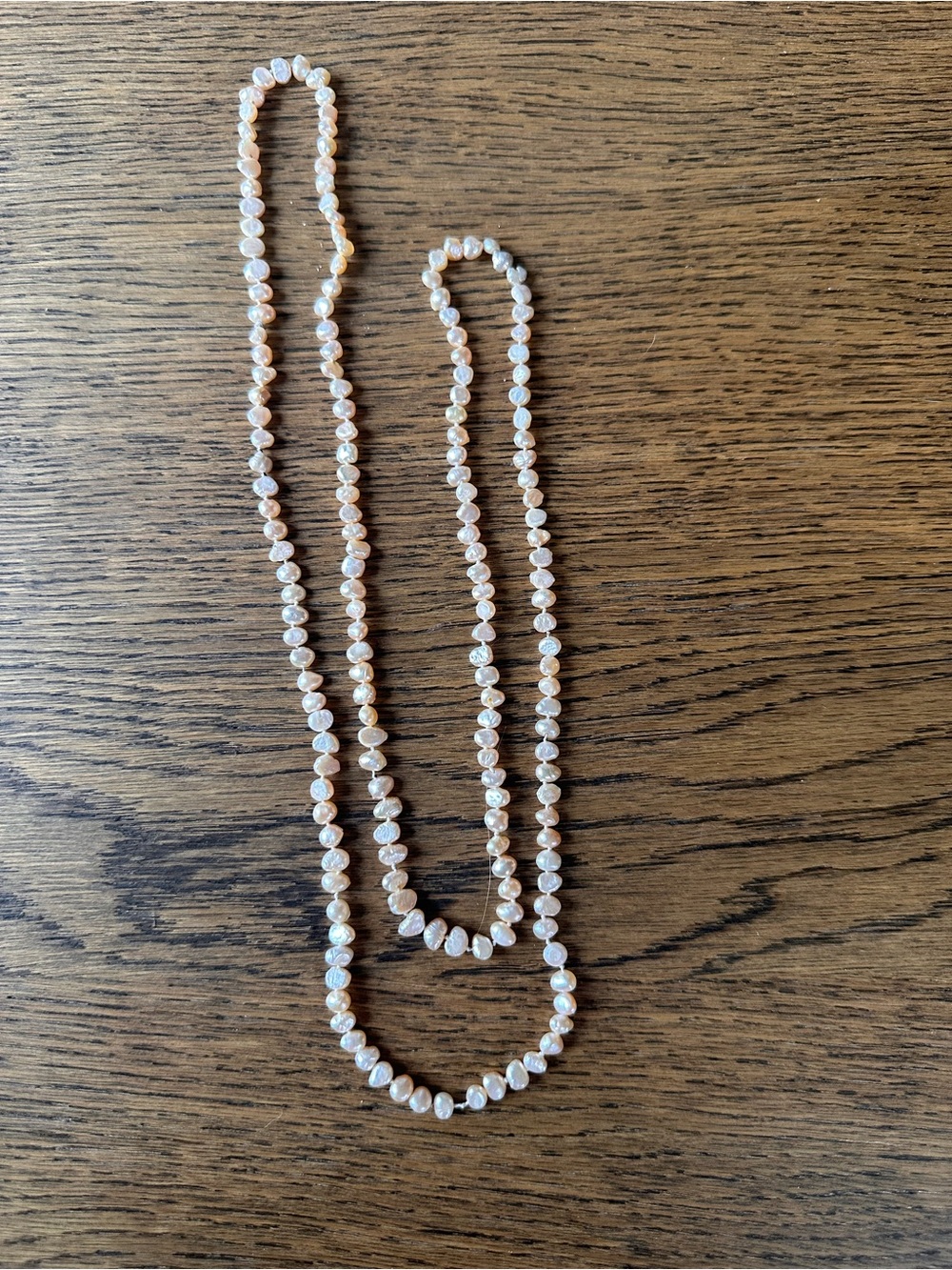 Delicate Pink Freshwater Pearl Necklace